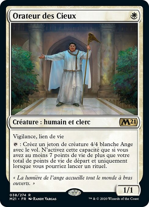 Orateur des Cieux
