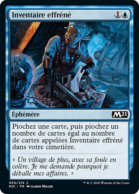 Inventaire effréné