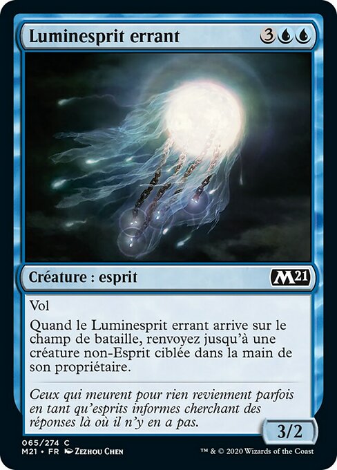 Luminesprit errant