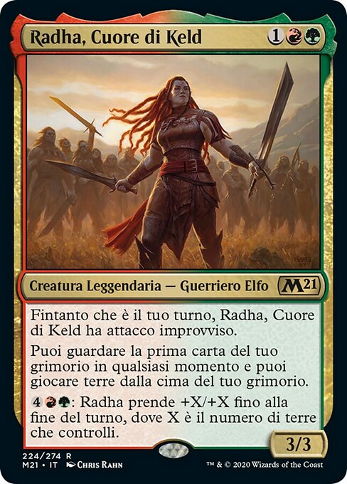 Radha, Cuore di Keld