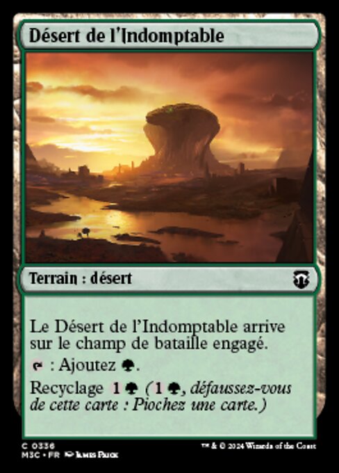 Desert of the Indomitable