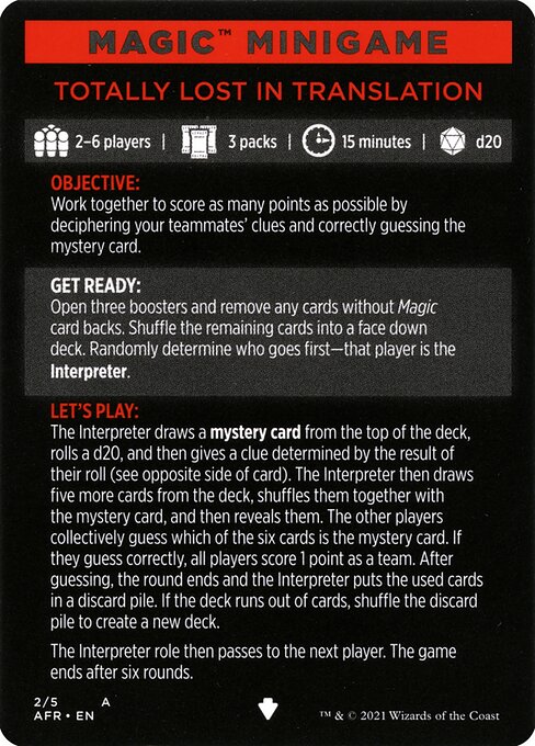 Totally Lost in Translation // Totally Lost in Translation (cont'd)