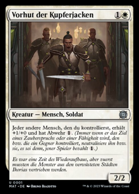 Vorhut der Kupferjacken