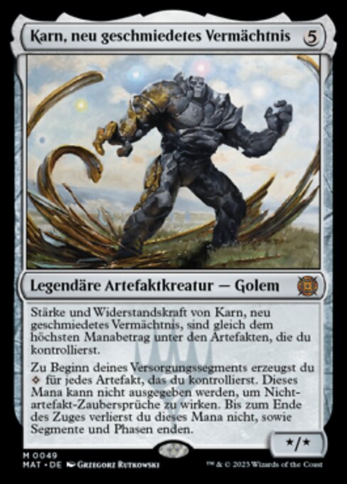 Karn, Legacy Reforged