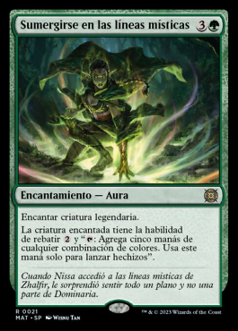 Sumergirse en las líneas místicas