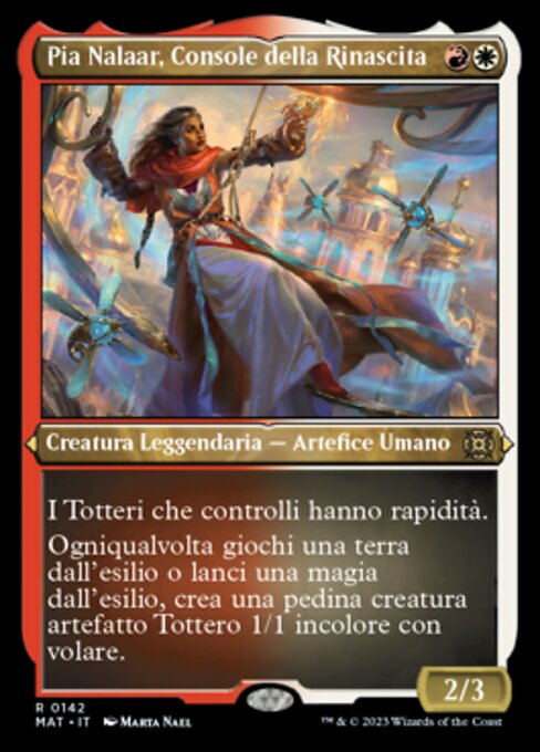 Pia Nalaar, Console della Rinascita