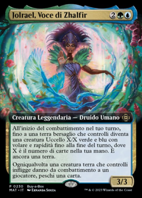 Jolrael, Voce di Zhalfir