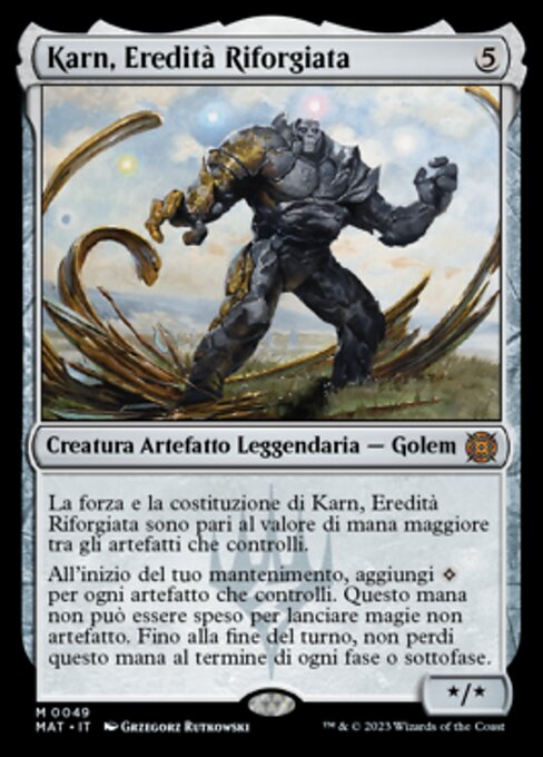 Karn, Legacy Reforged