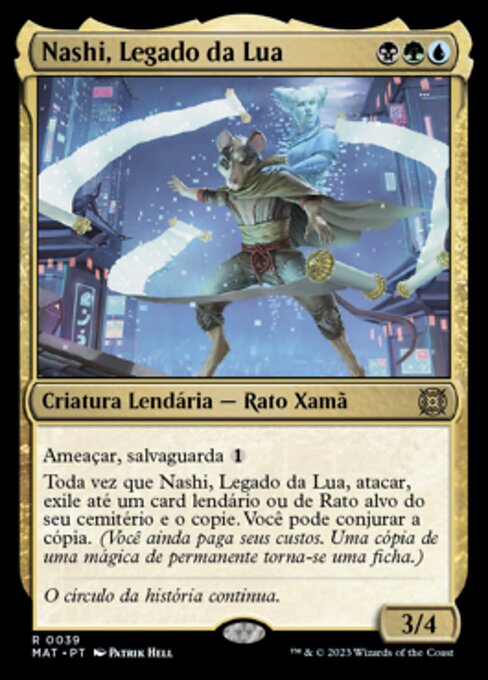 Nashi, Legado da Lua