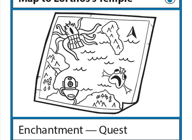 Map to Lorthos's Temple