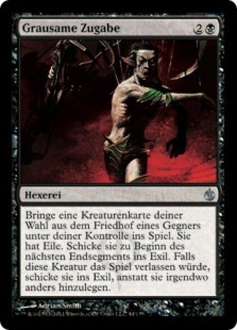 Grausame Zugabe