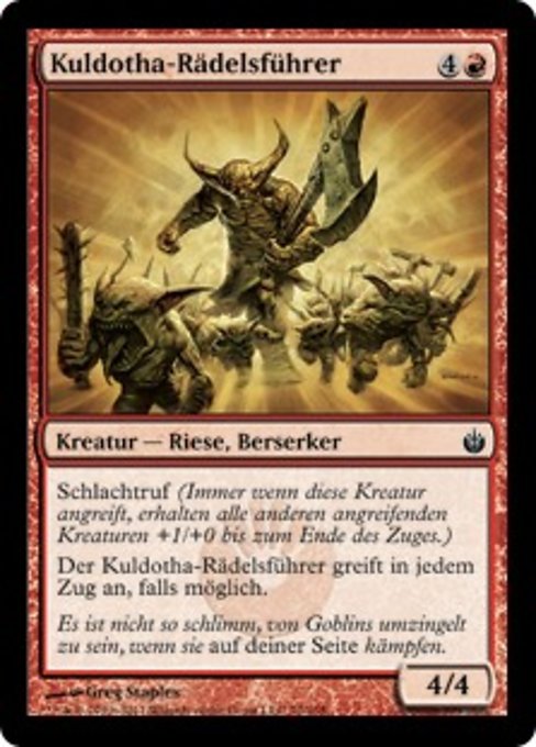 Kuldotha-Rädelsführer