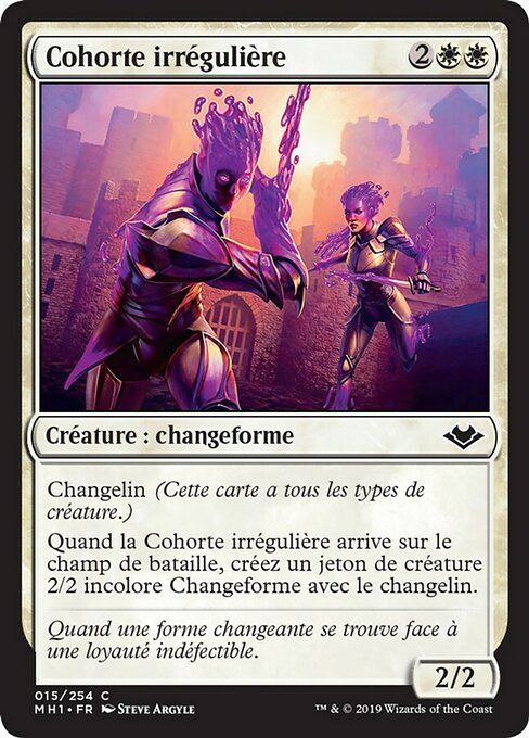 Cohorte irrégulière