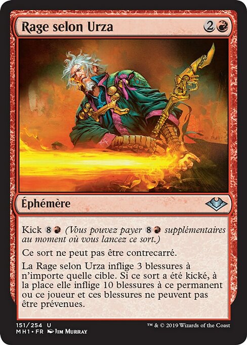 Rage selon Urza
