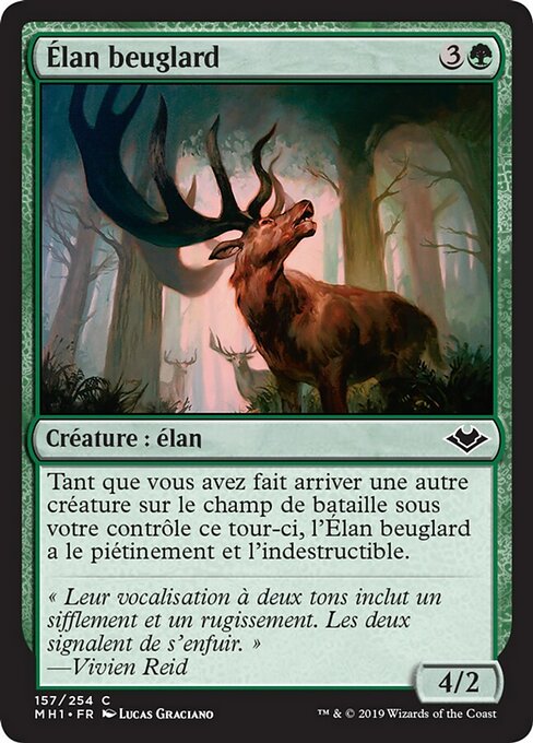Élan beuglard
