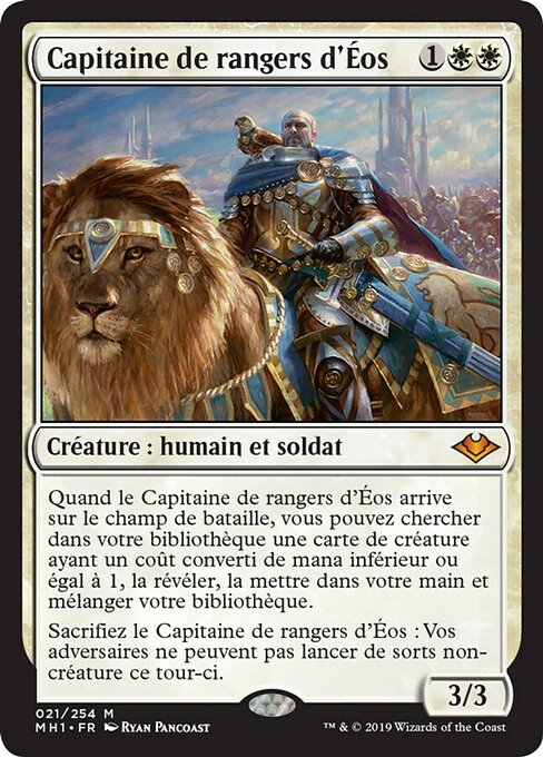 Capitaine de rangers d'Éos