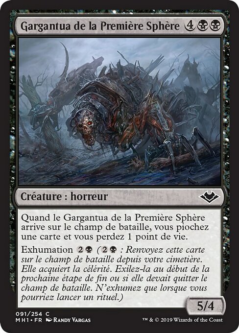 Gargantua de la Première Sphère