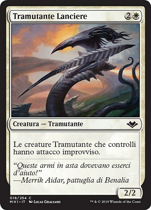Tramutante Lanciere