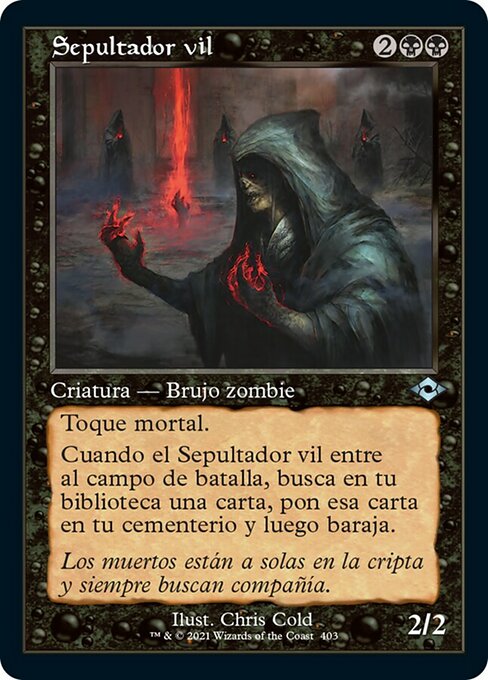 Sepultador vil