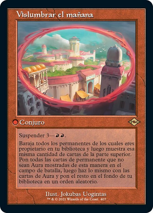 Vislumbrar el mañana