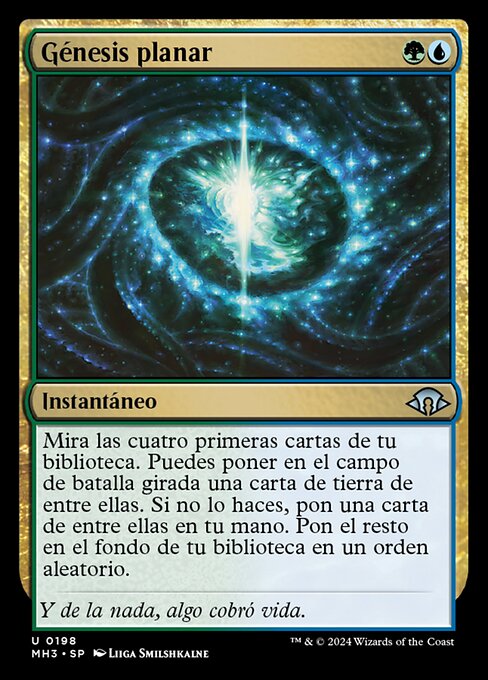 Planar Genesis