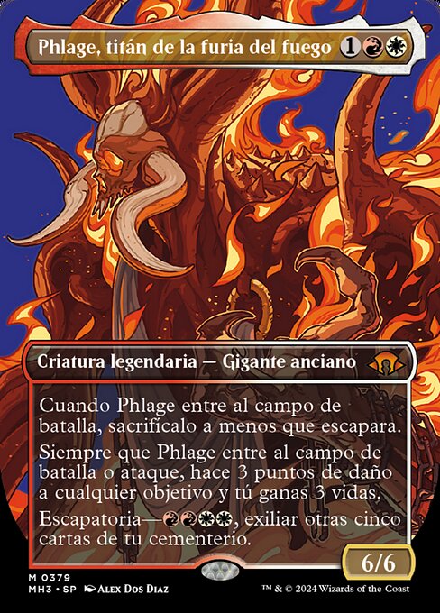 Phlage, Titan of Fire's Fury