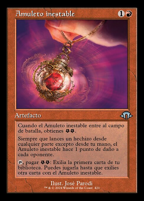 Unstable Amulet