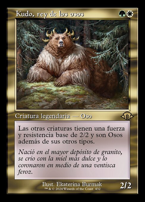 Kudo, rey de los osos