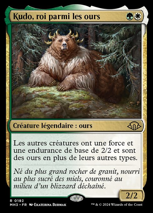 Kudo, King Among Bears