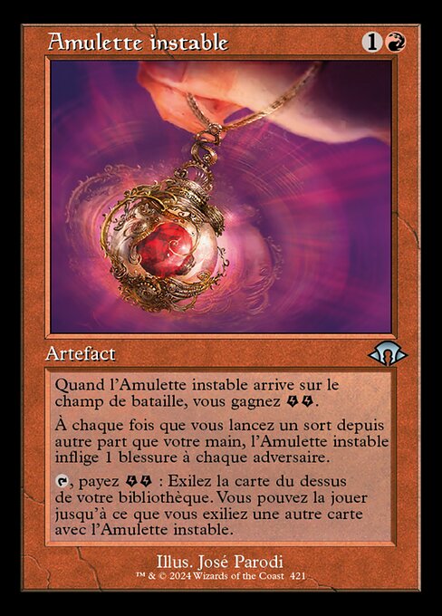 Unstable Amulet