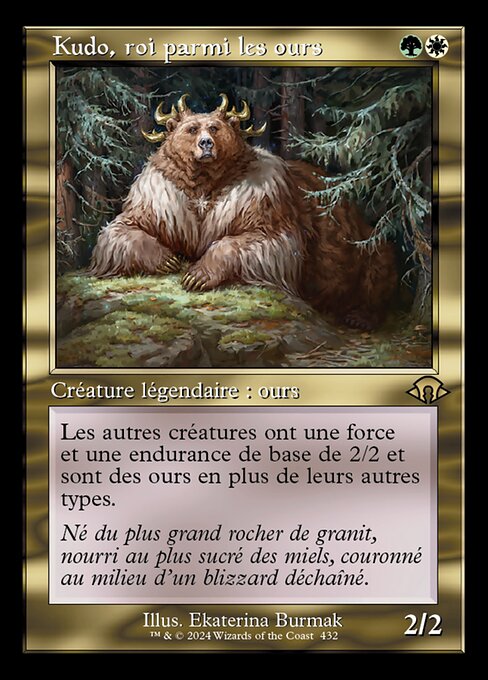 Kudo, King Among Bears