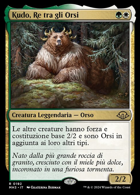 Kudo, King Among Bears