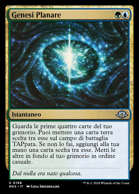 Planar Genesis