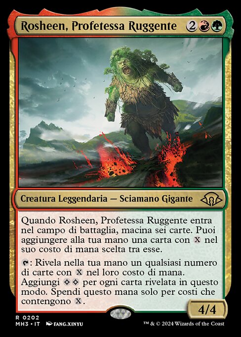 Rosheen, Profetessa Ruggente