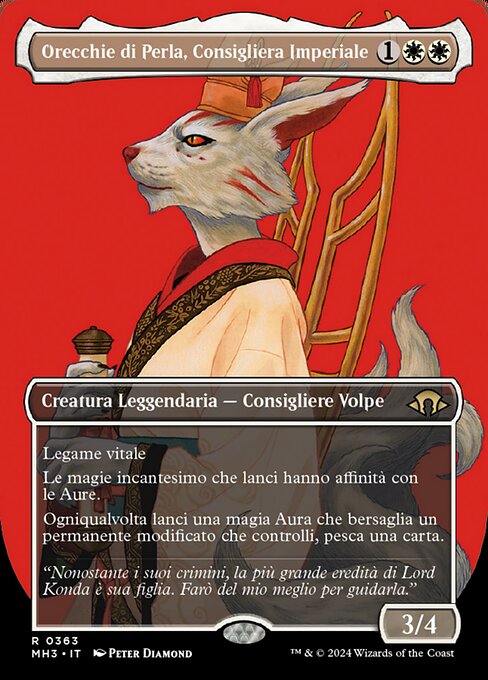 Orecchie di Perla, Consigliera Imperiale