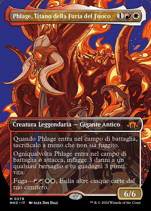 Phlage, Titano della Furia del Fuoco