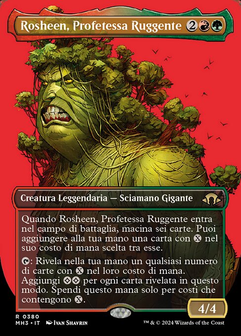 Rosheen, Profetessa Ruggente