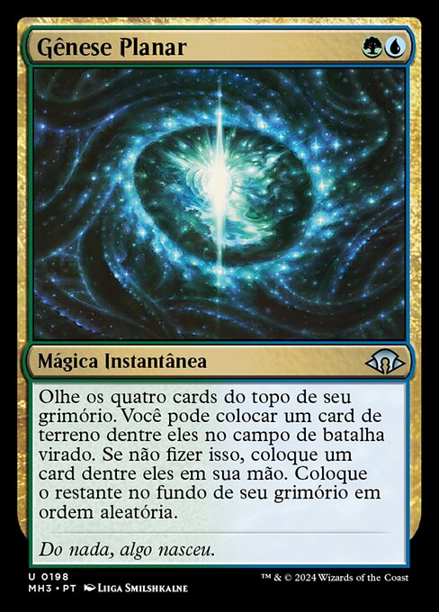 Planar Genesis