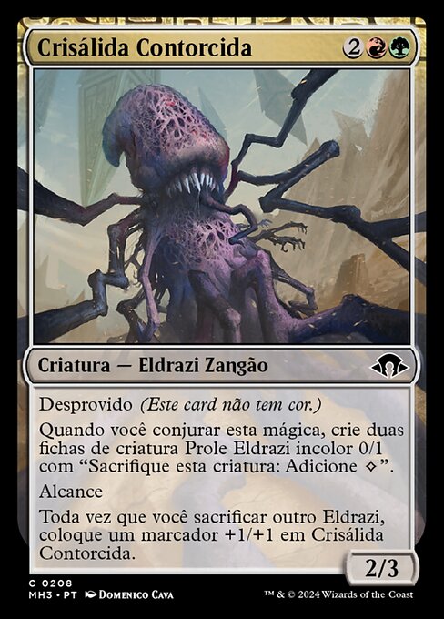 Crisálida Contorcida