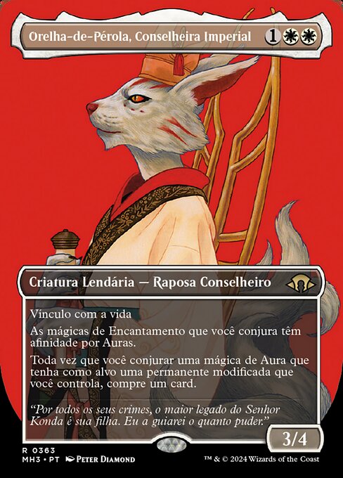 Orelha-de-Pérola, Conselheira Imperial