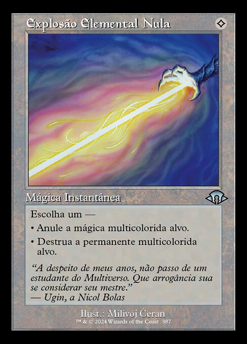 Explosão Elemental Nula