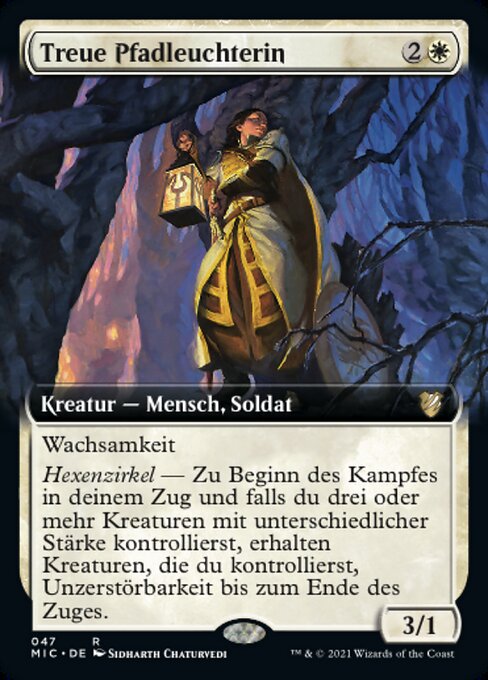 Treue Pfadleuchterin