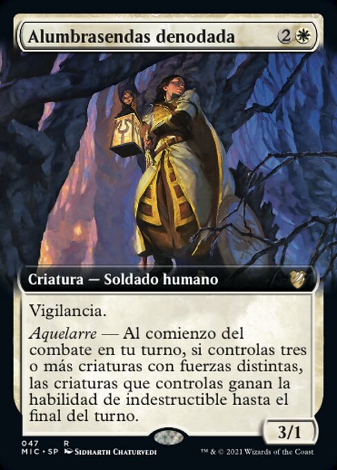 Alumbrasendas denodada