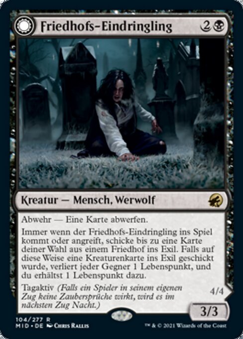 Graveyard Trespasser // Graveyard Glutton