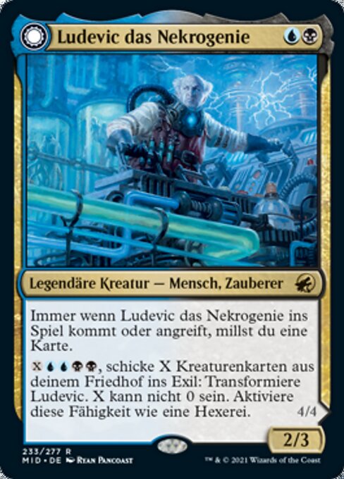 Ludevic, Necrogenius // Olag, Ludevic's Hubris
