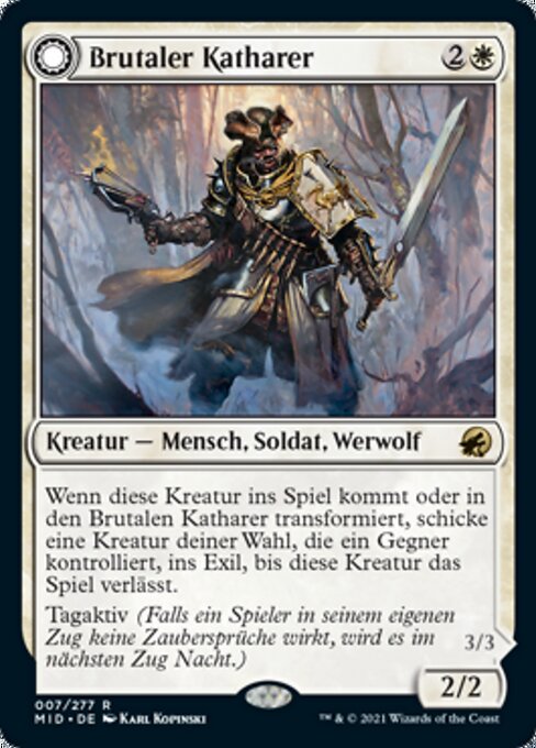 Brutal Cathar // Moonrage Brute