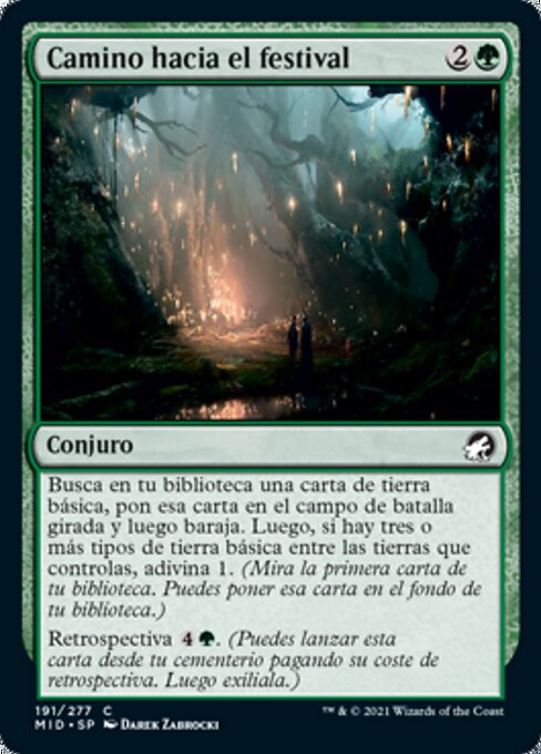 Path to the Festival