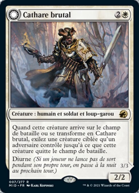 Brutal Cathar // Moonrage Brute