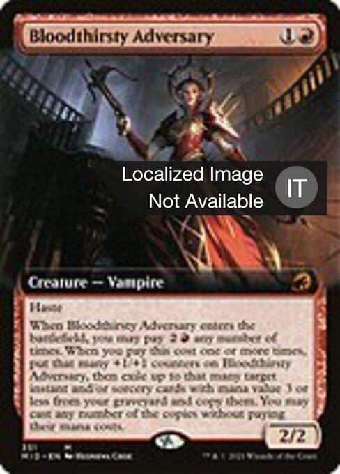 Bloodthirsty Adversary