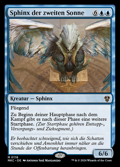 Sphinx of the Second Sun